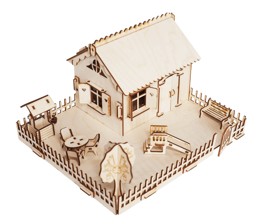 Сборные модели домов. Сборная модель большой слон кукольный домик фантазия. Кукольный домик деревянный большой слон. 016-Д сборная модель большой слон "кукольный домик" (58 см). Сборная деревянная модель Wooden Toys кукольный домик.