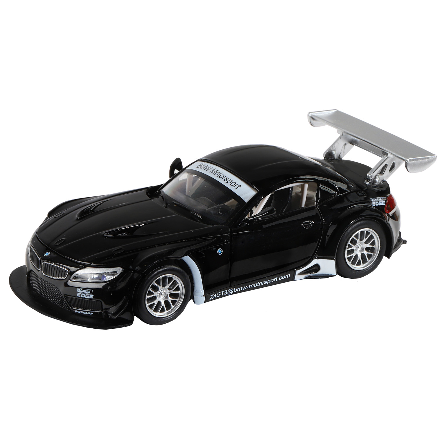 Машинка металлическая BMW Z4 GT черный 1:32 Артикул: JB1251396 - Планета  игрушек